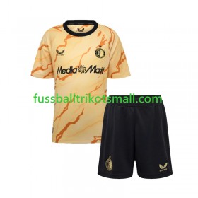 Fußballtrikots Feyenoord Rotterdam Kinder 2024-2025 Kurzarm Fourth trikot kaufen